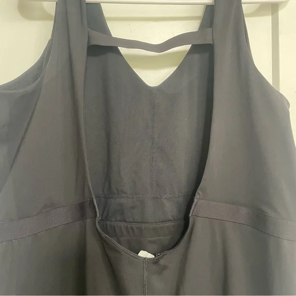 Fabletics Motion 365+ Jumpsuit One Piece Size 3x BLACK Sculpting Workout Stretch - Picture 5 of 8